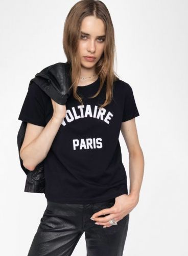 Zadig & Voltaire Femme tee-Shirt Noir