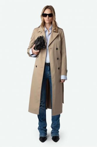 Zadig & Voltaire Femme manteau Beige