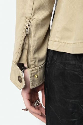 Parka courte esprit militaire beige ZADIG&VOLTAIRE | Marine