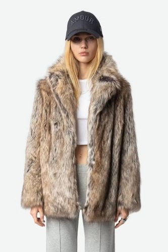 Zadig & Voltaire Femme manteau Brun