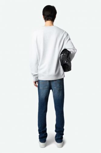 Sweatshirt gris chiné ZADIG & VOLTAIRE | Marine