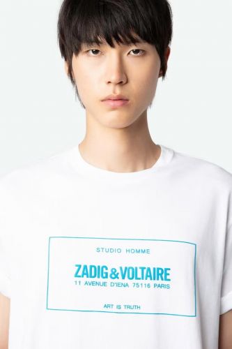 T-shirt blanc ZADIG & VOLTAIRE | Marine