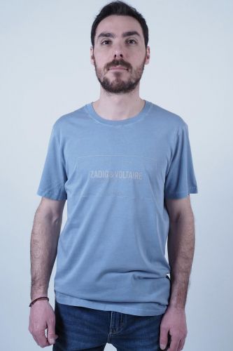 T-shirt bleu horizon 