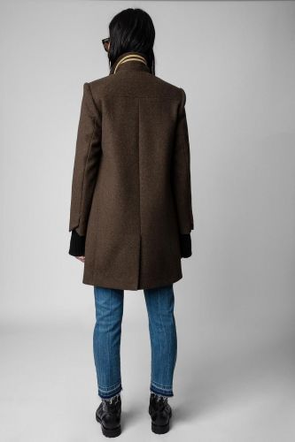 Manteau droit bronze ZADIG & VOLTAIRE | Marine