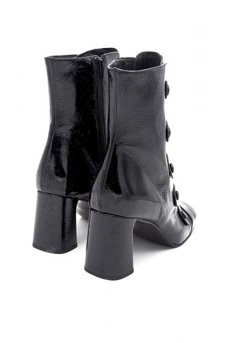 Zinda boots Noir femmes (boots carel noir - 2804 vernis noir) - Marine | Much more than shoes