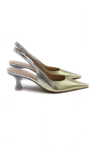 Zinda slingback Argent