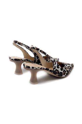 Zinda slingback Léo femmes (pointu léo - 2748 léo ½ talon) - Marine | Much more than shoes