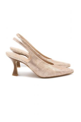 Zinda slingback Cuivre