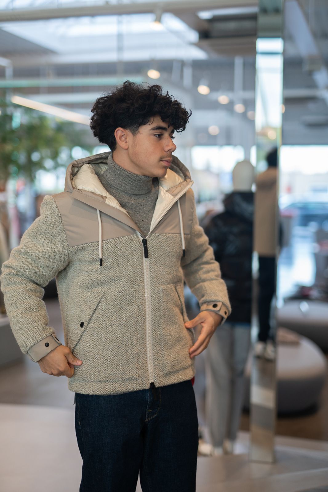 After Label manteau Beige