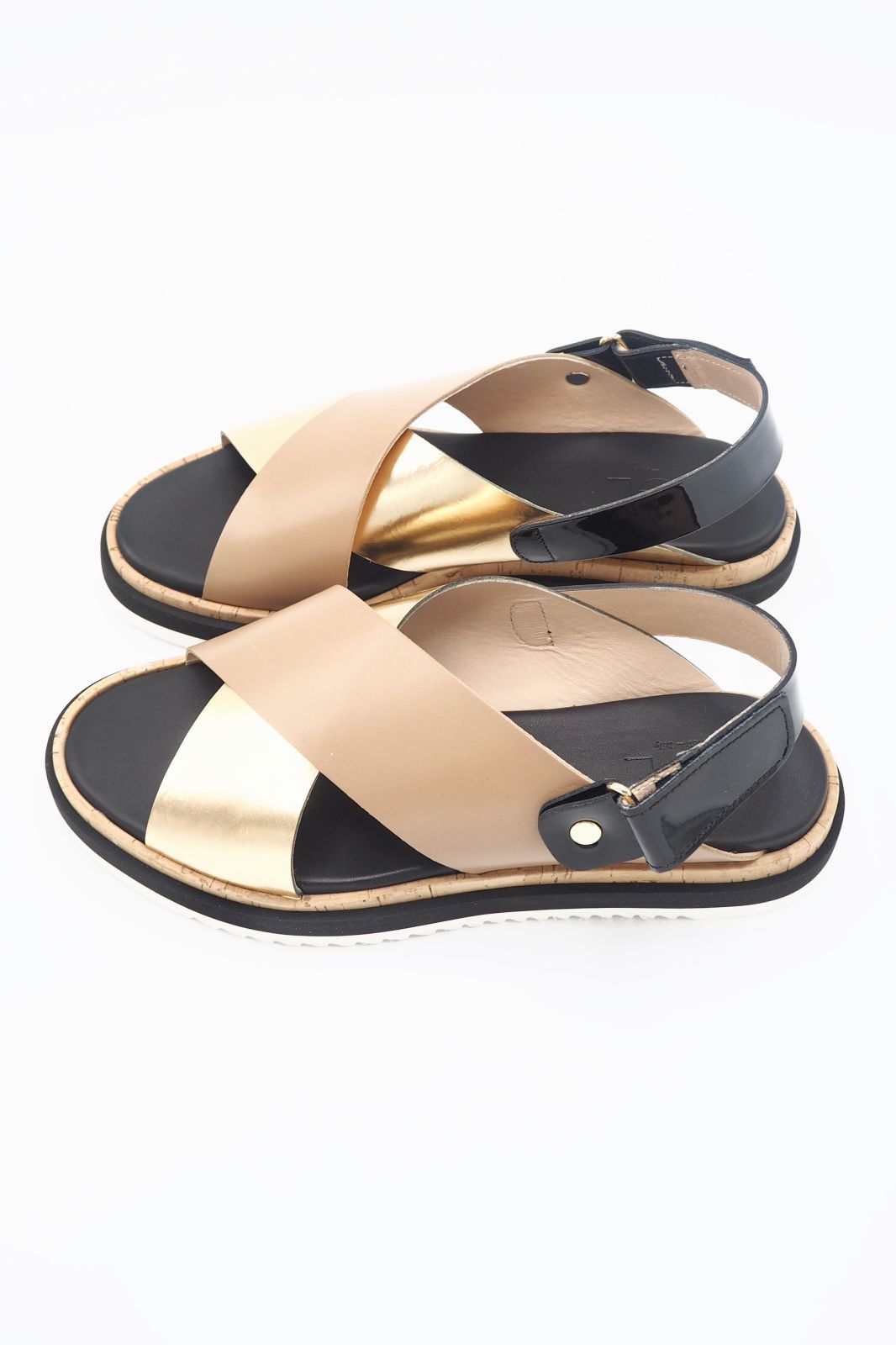 AGL sandale Naturel femmes (AGL-Sand X - 64203 Sand GS X or/camel) - Marine | Much more than shoes