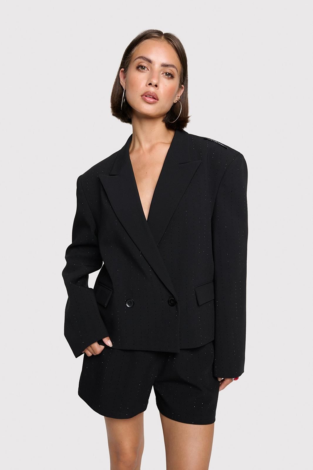 Alix The Label blazer Noir