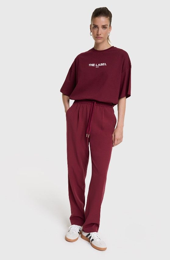 Alix The Label pantalon Bordeaux Alix The Label pantalon Bordeaux