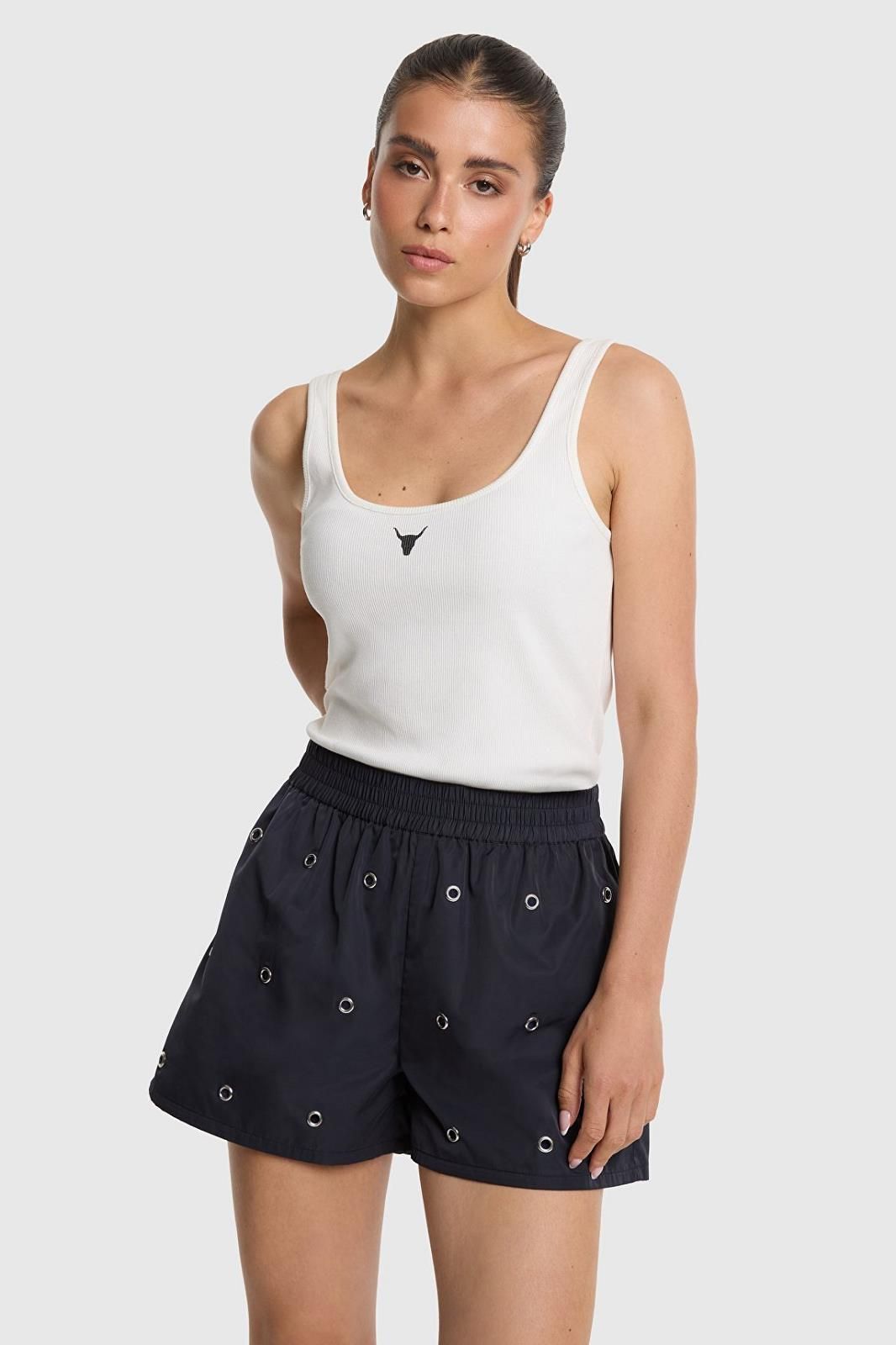 Alix The Label top Blanc