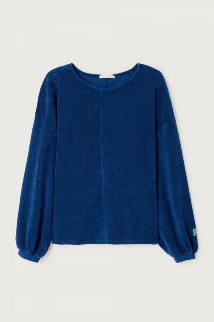 American Vintage sweat  Bleu