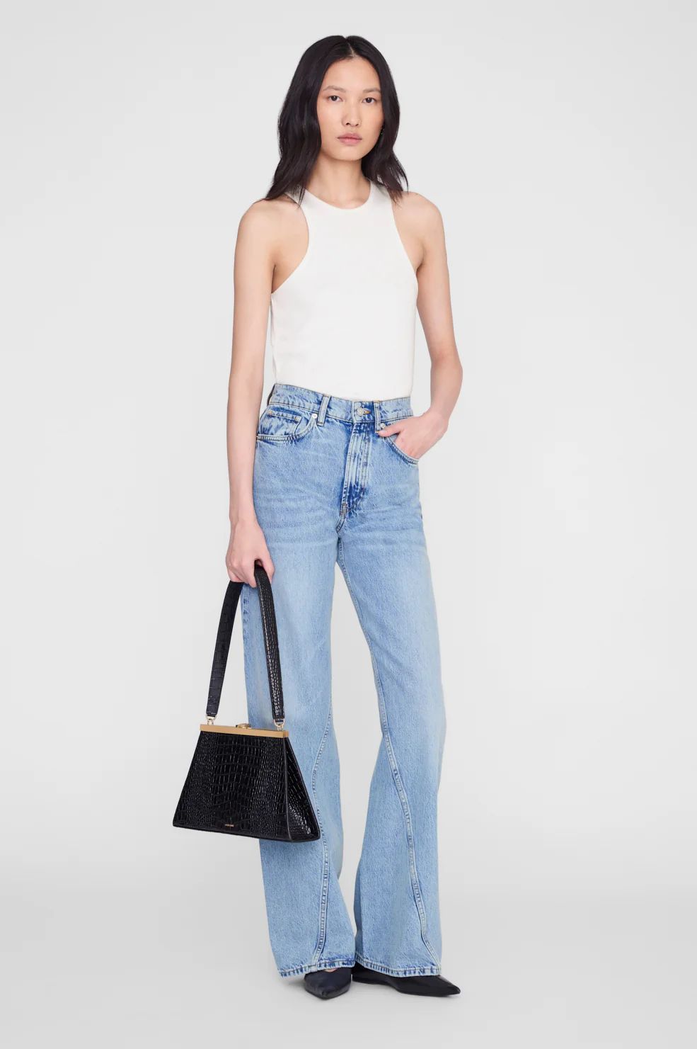 Anine Bing tee-Shirt Ecru