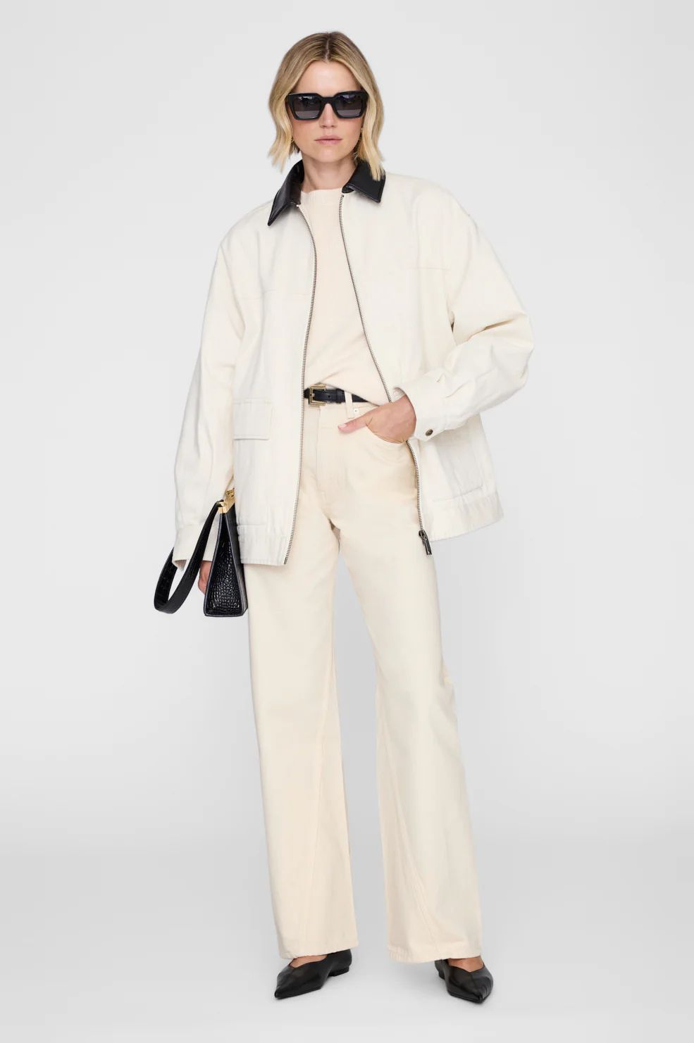 Anine Bing veste Ecru