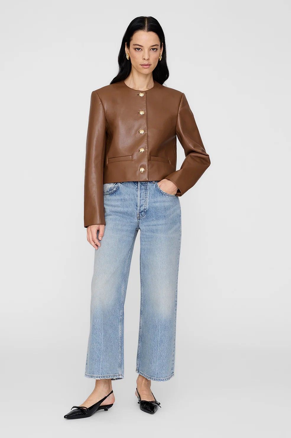 Anine Bing veste Naturel Anine Bing veste Naturel