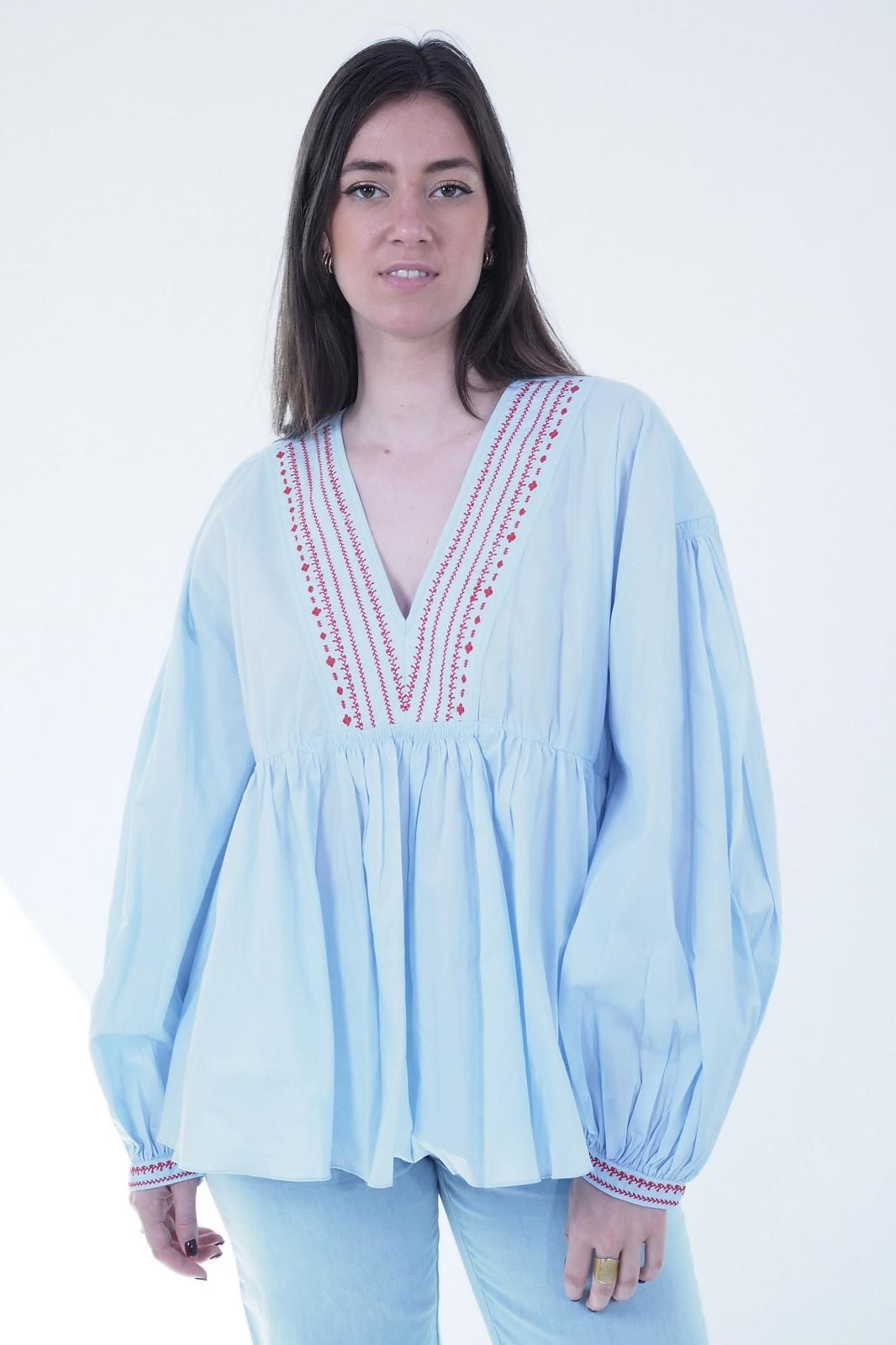 A.P.C. Femme blouse Bleu A.P.C. Femme blouse Bleu