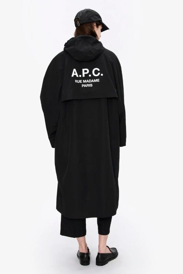 A.P.C. Femme manteau Noir