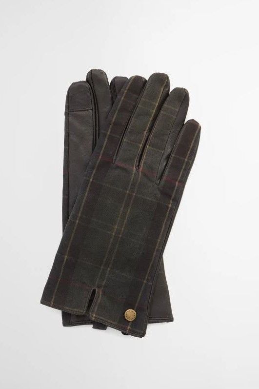 Barbour gants Bleu-multi
