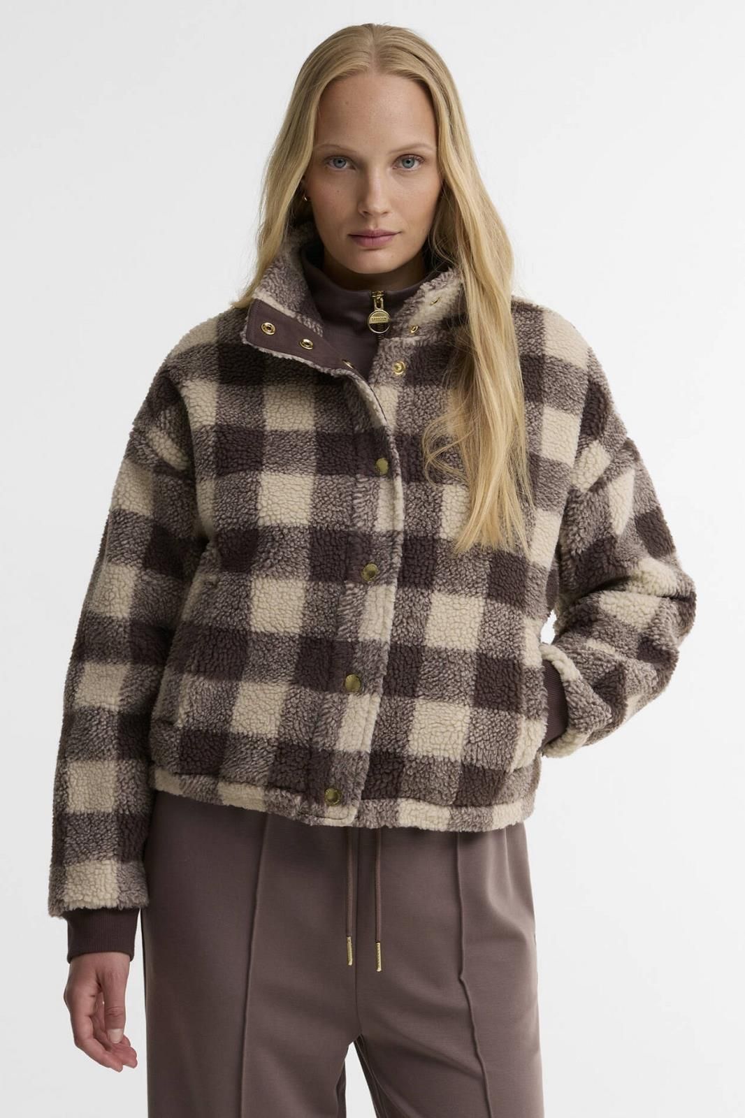 Barbour manteau Brun