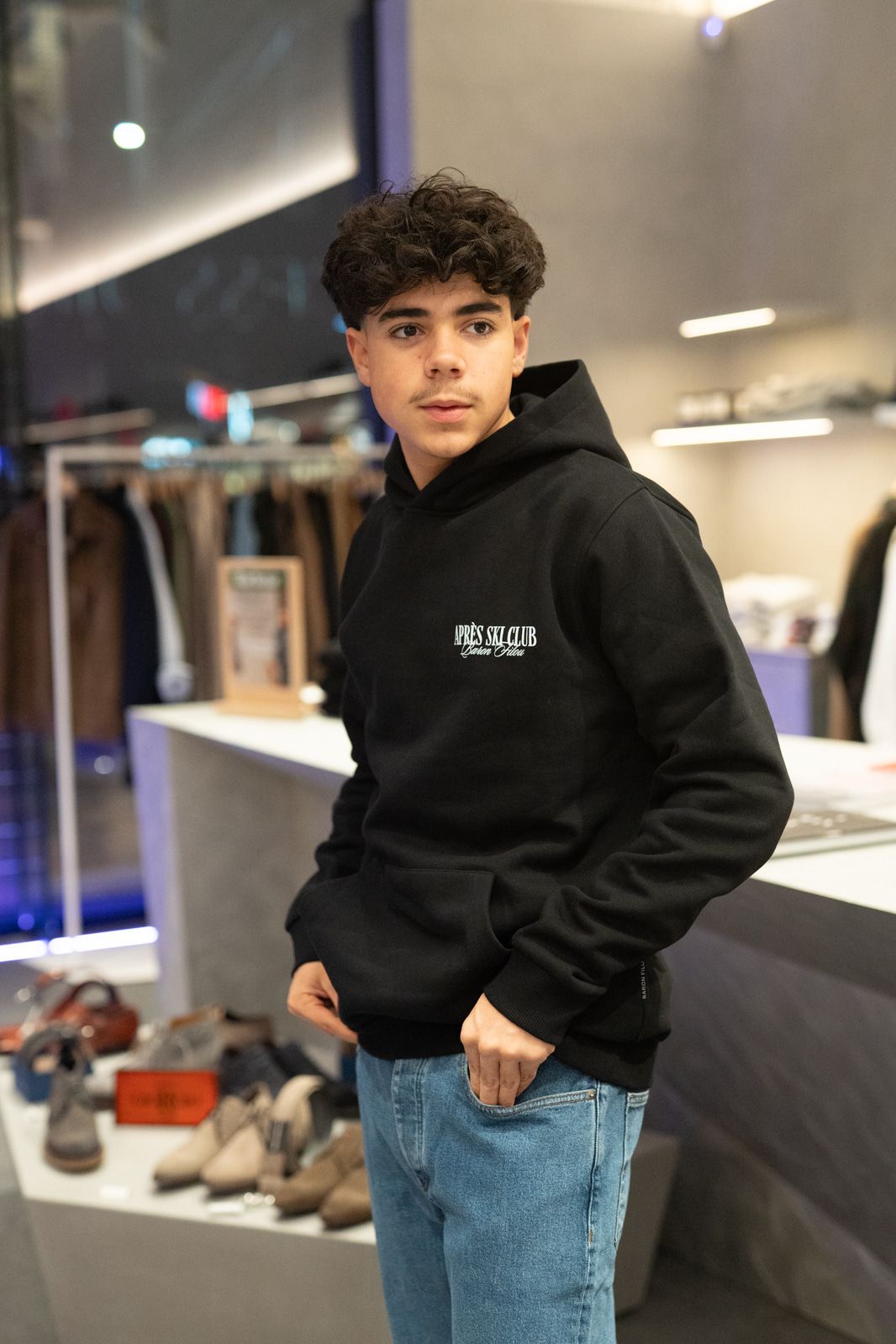 Baron Filou sweat  Noir