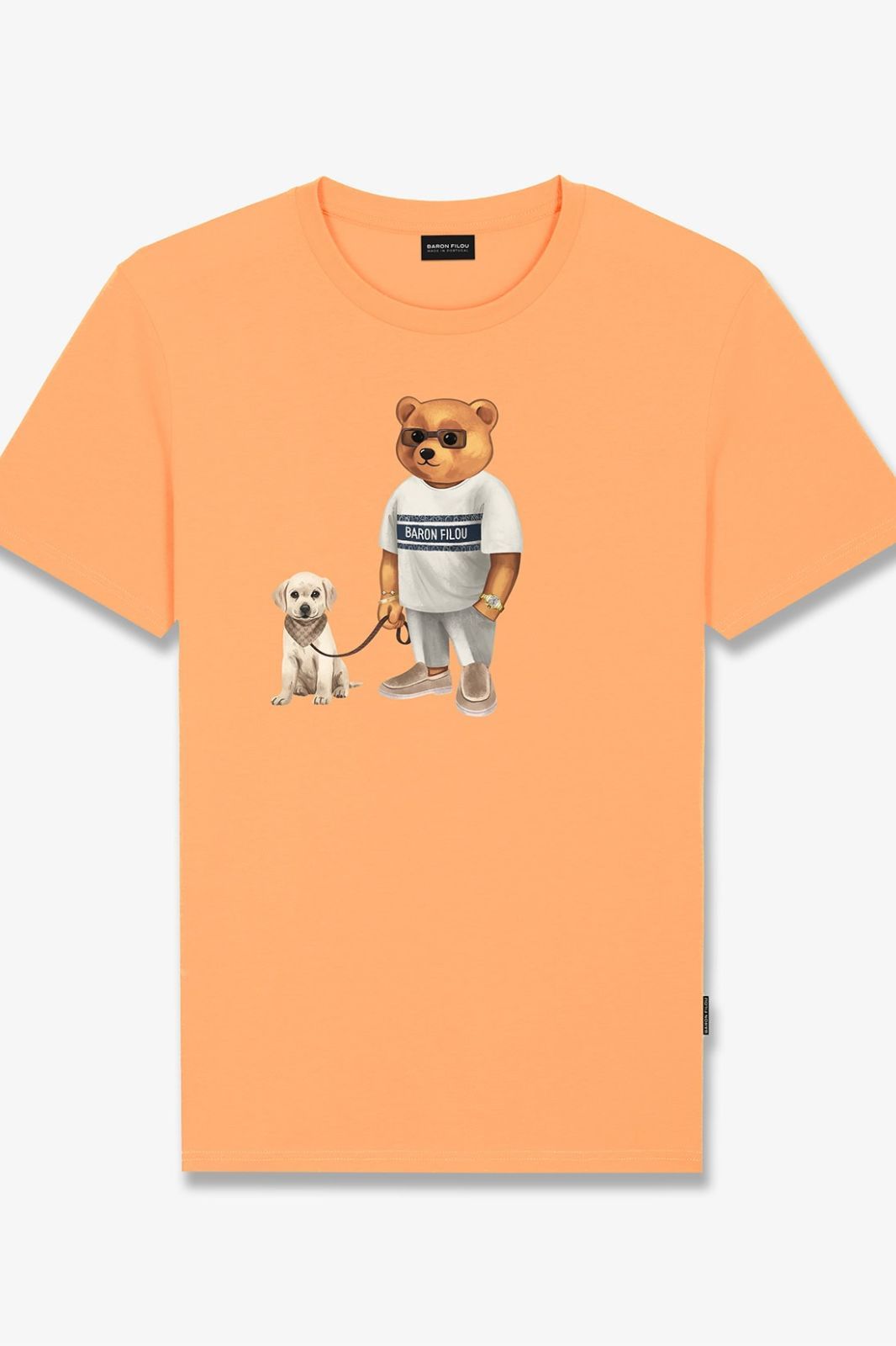 Baron Filou tee-Shirt Orange Baron Filou tee-Shirt Orange