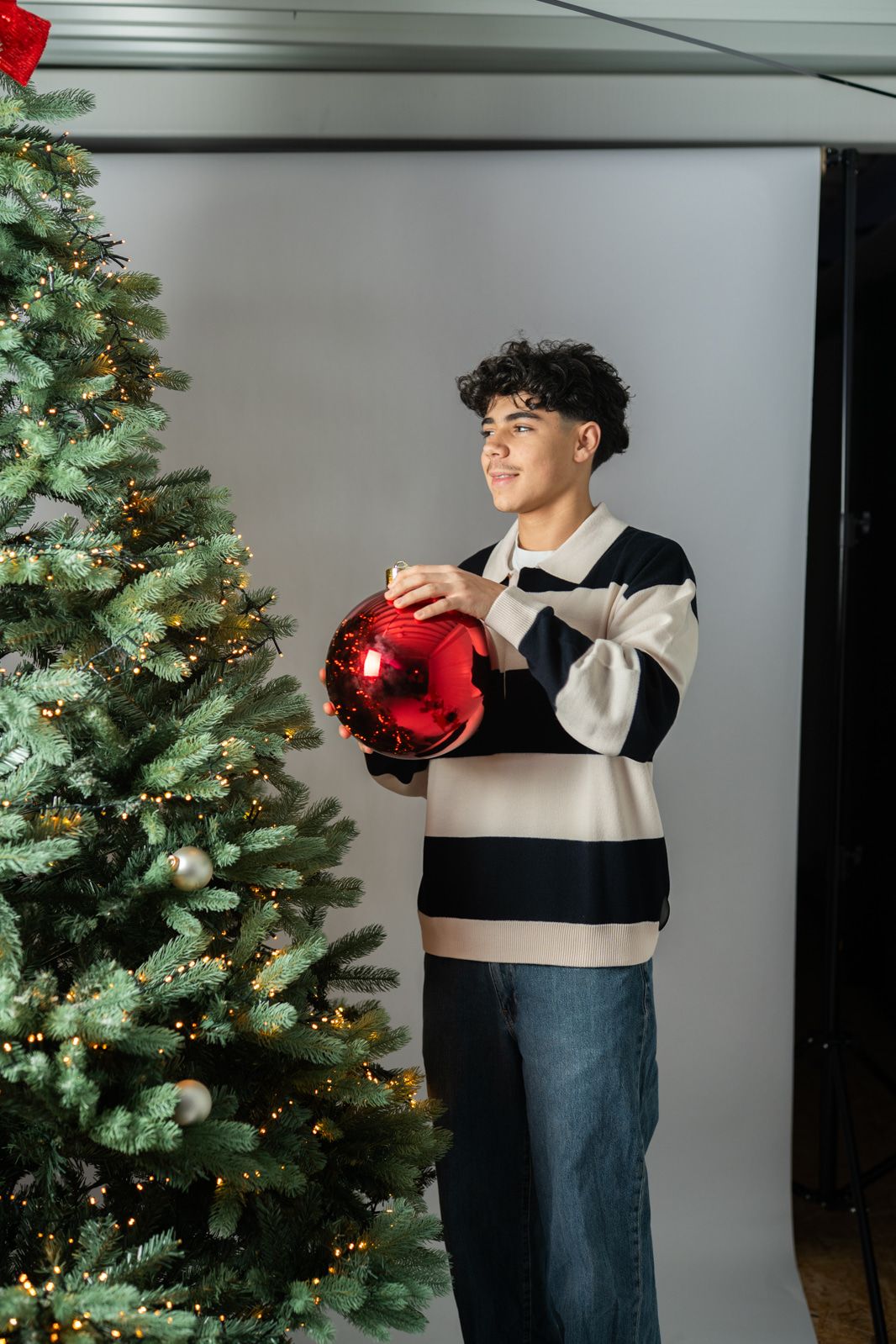 Bellerose Homme polo bleu/beige