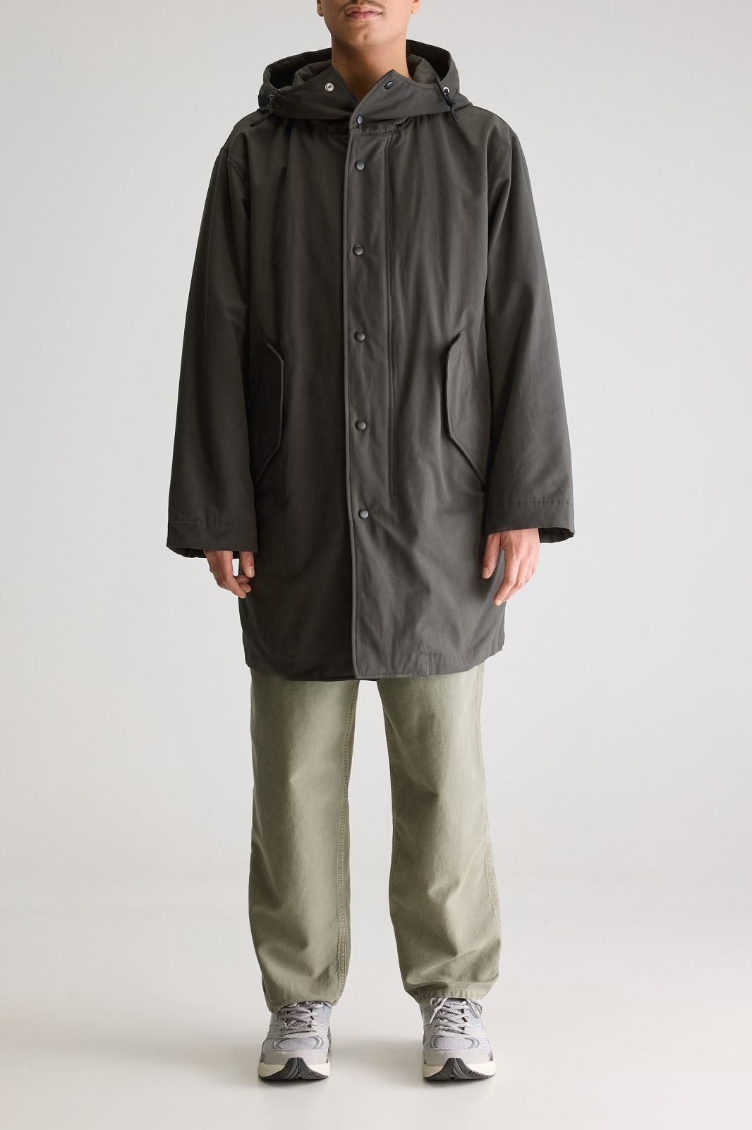 Bellerose Homme manteau Kaki Bellerose Homme manteau Kaki