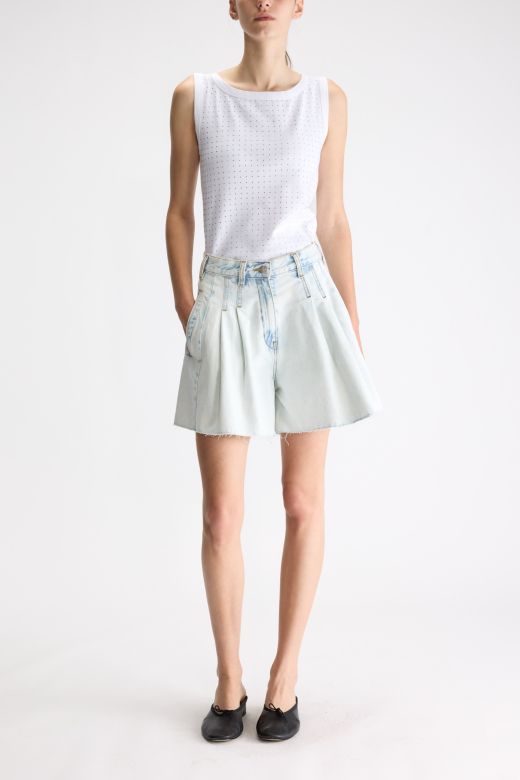 Bellerose short Gris