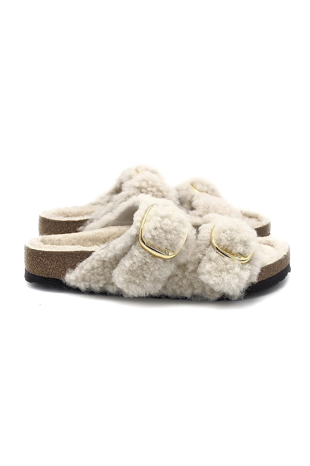 Sandale en teddy beige BIRKENSTOCK | Marine