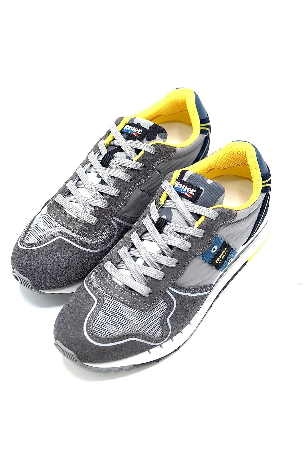 Blauer basket bas Gris Blauer basket bas Gris