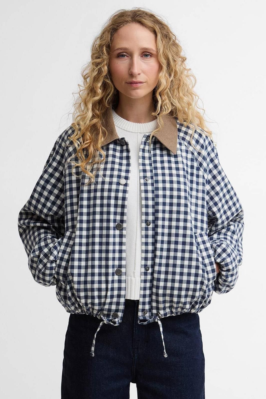 Barbour veste Bleu/blanc