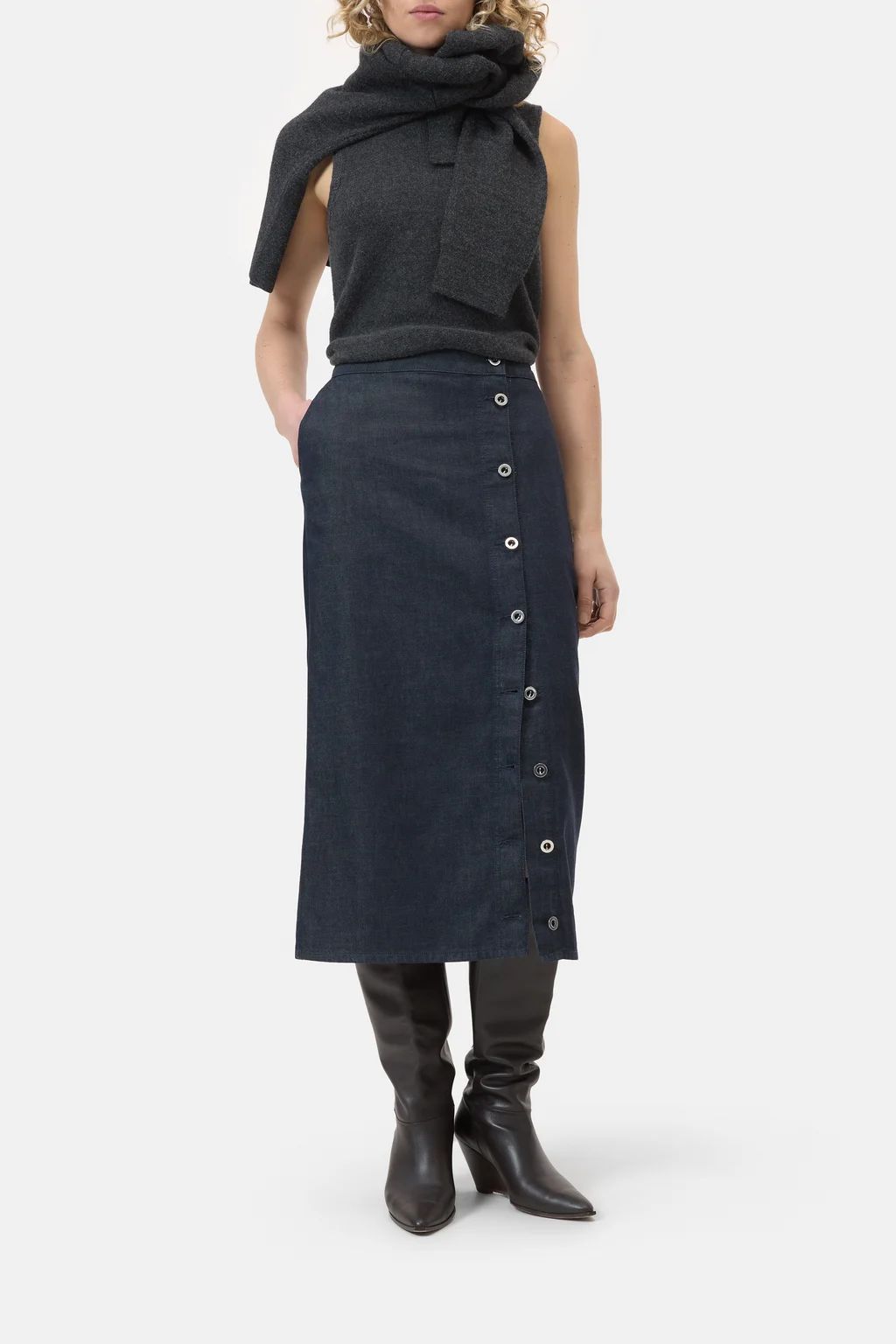 Closed Femme jupe Gris