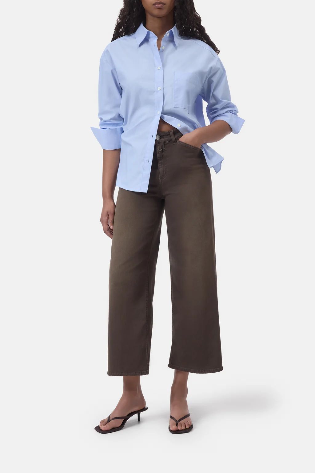 Closed Femme pantalon Brun
