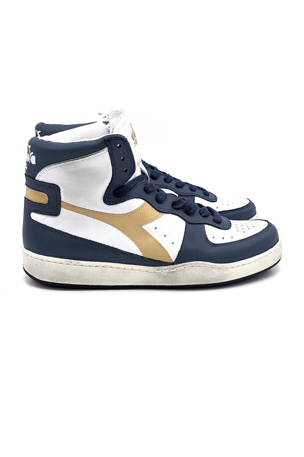 Diadora basket haut Bleu/blanc Diadora basket haut Bleu/blanc