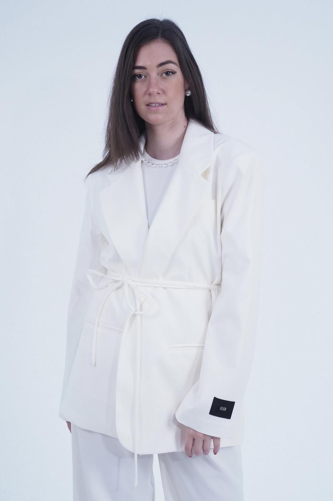 Eleh blazer Blanc Eleh blazer Blanc