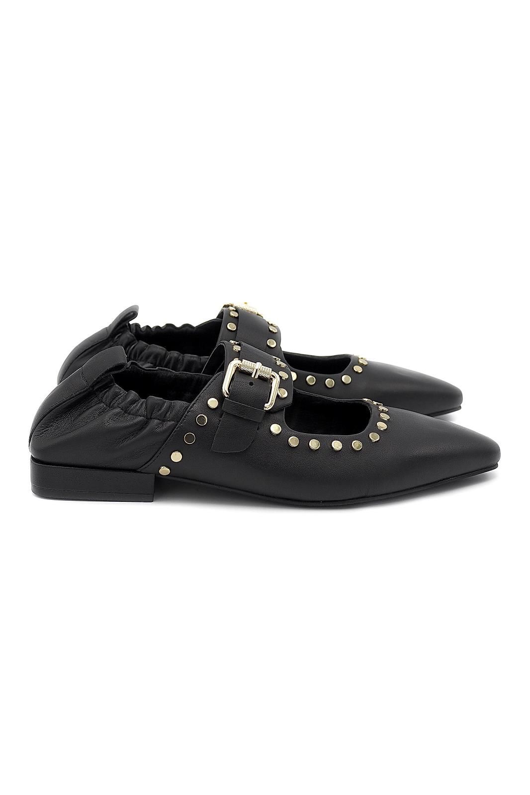 Elvio Zanon Ballerines Noir Elvio Zanon Ballerines Noir