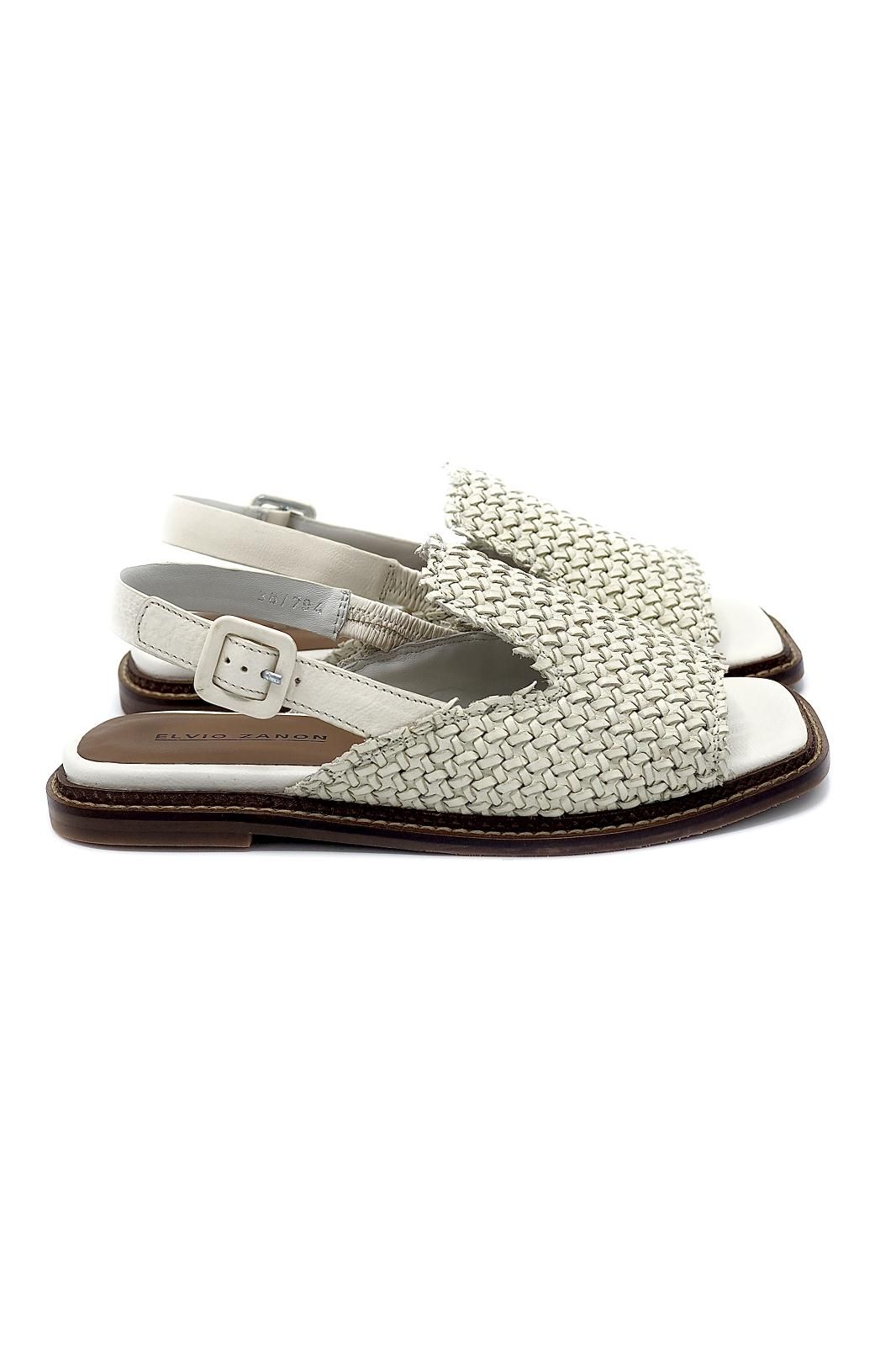 Elvio Zanon sandale Blanc Elvio Zanon sandale Blanc
