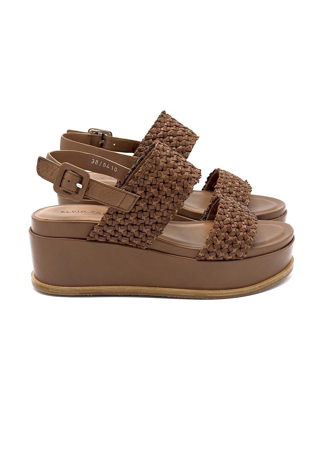Elvio Zanon sandale Naturel Elvio Zanon sandale Naturel