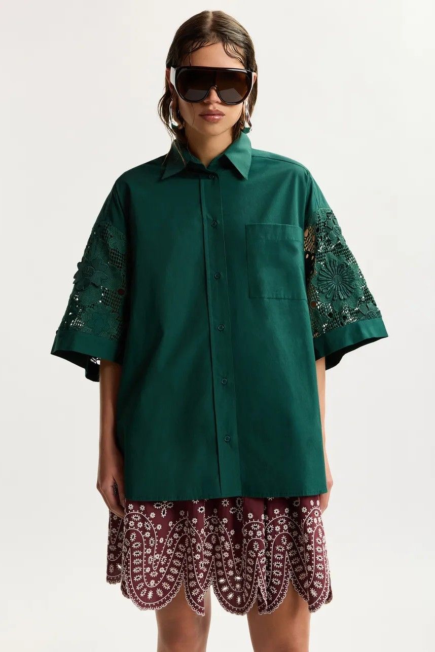 Essentiel Antwerp chemise Vert