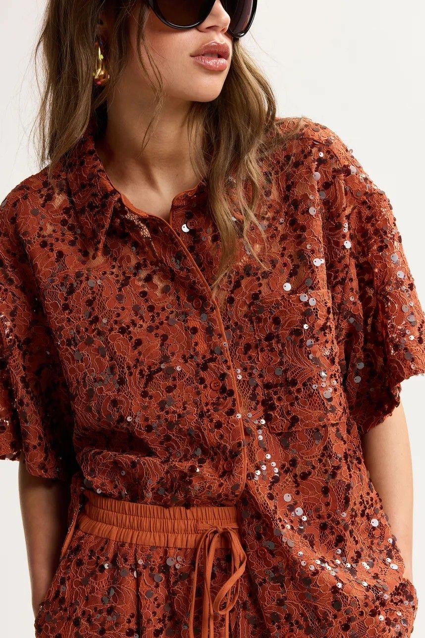 Essentiel Antwerp chemise Rouille