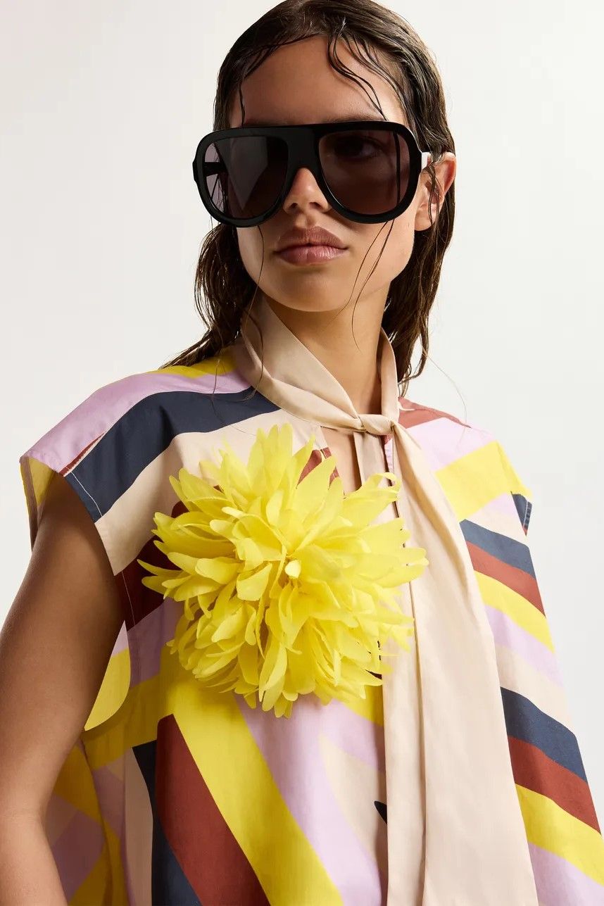 Essentiel Antwerp Broche Jaune