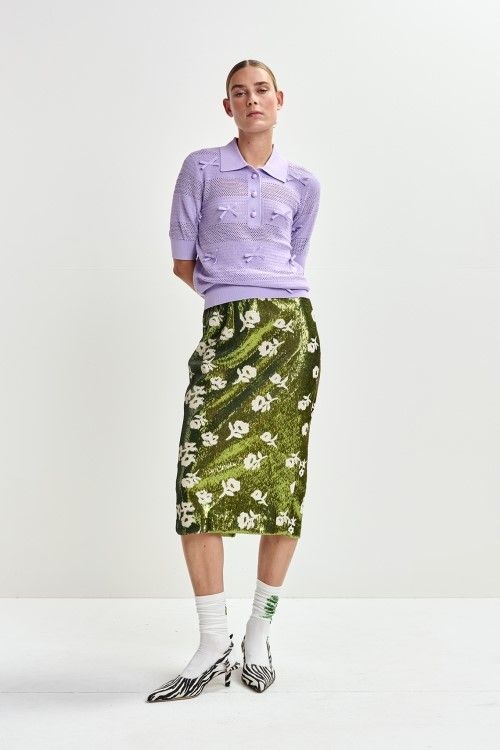 Essentiel Antwerp jupe Kaki