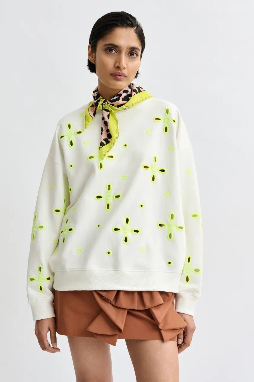 Essentiel Antwerp sweat  Blanc