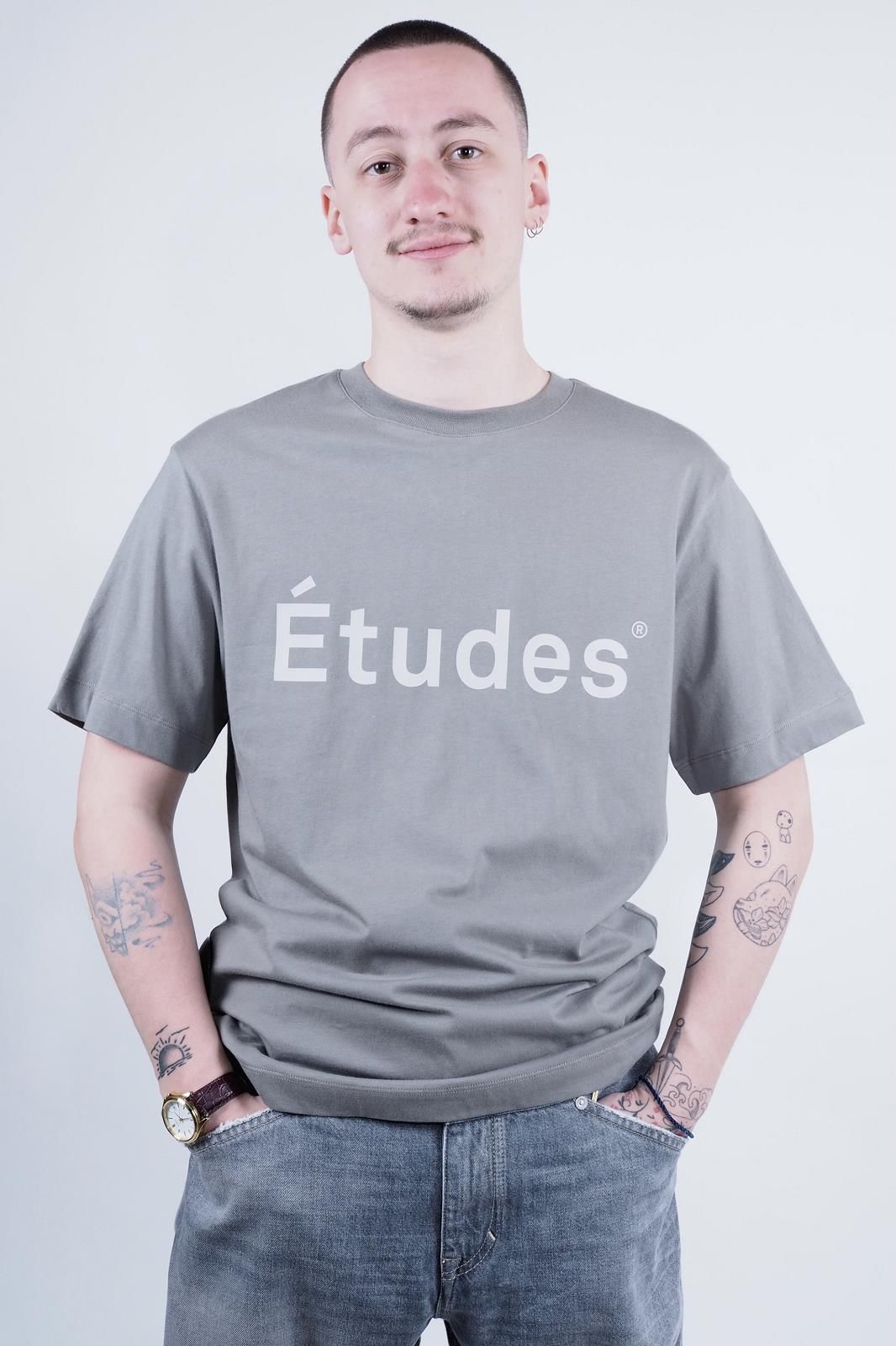 Etudes tee-Shirt Gris Etudes tee-Shirt Gris