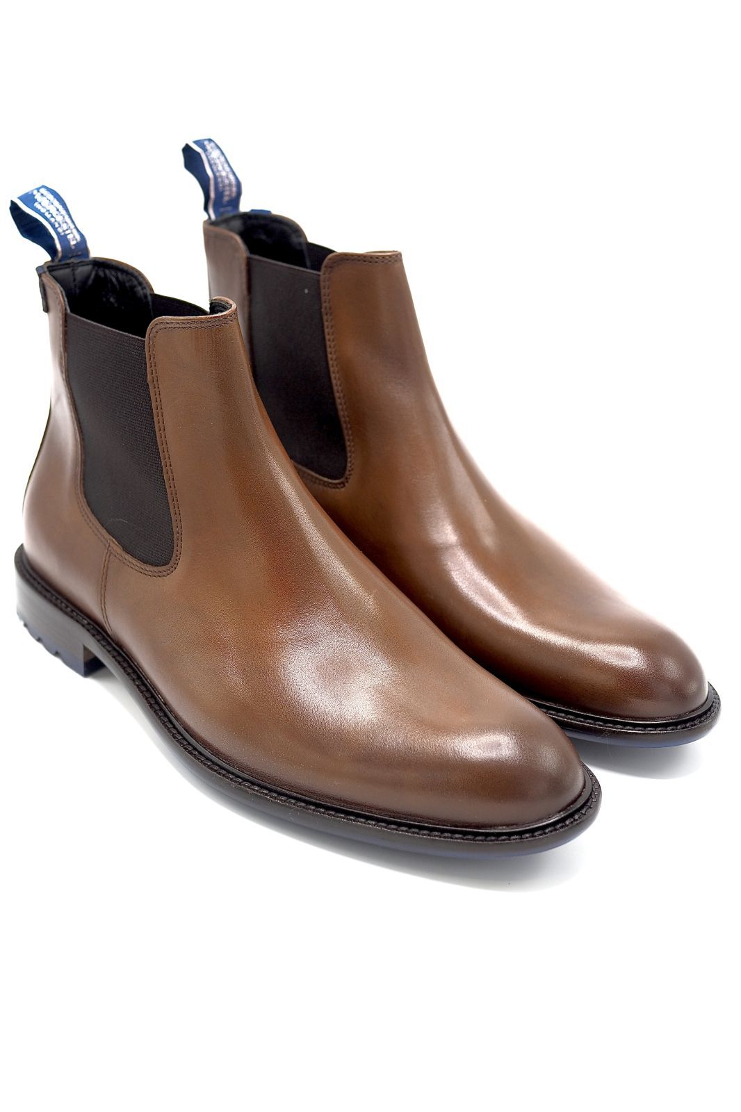 Floris Van Bommel Homme boots Naturel hommes (FVB-Boots Chelsea  - 10902/35 boots élastiques cogn) - Marine | Much more than shoes