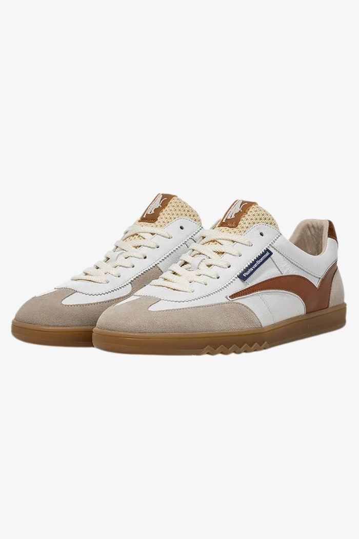 Floris Van Bommel Homme basket bas Blanc