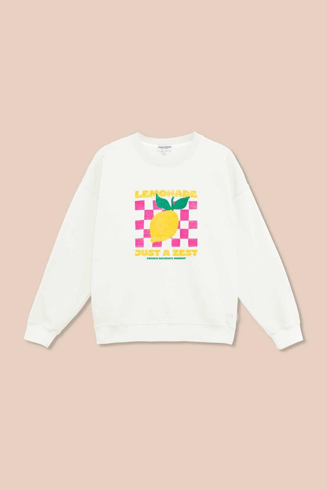 French Disorder sweat  Ecru