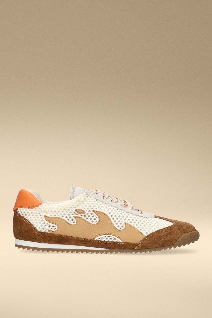 Gamin basket bas Naturel